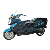 Coprigambe Termoscud®, un coprigambe impermeabile e termico. Compatibile con scooter e moto. Di TUCANO URBANO.
